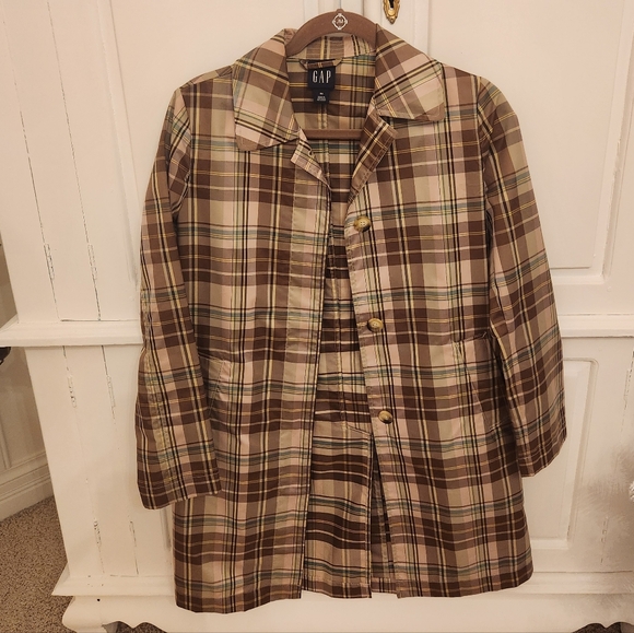 GAP Jackets & Blazers - SOLD GAP Plaid Coat